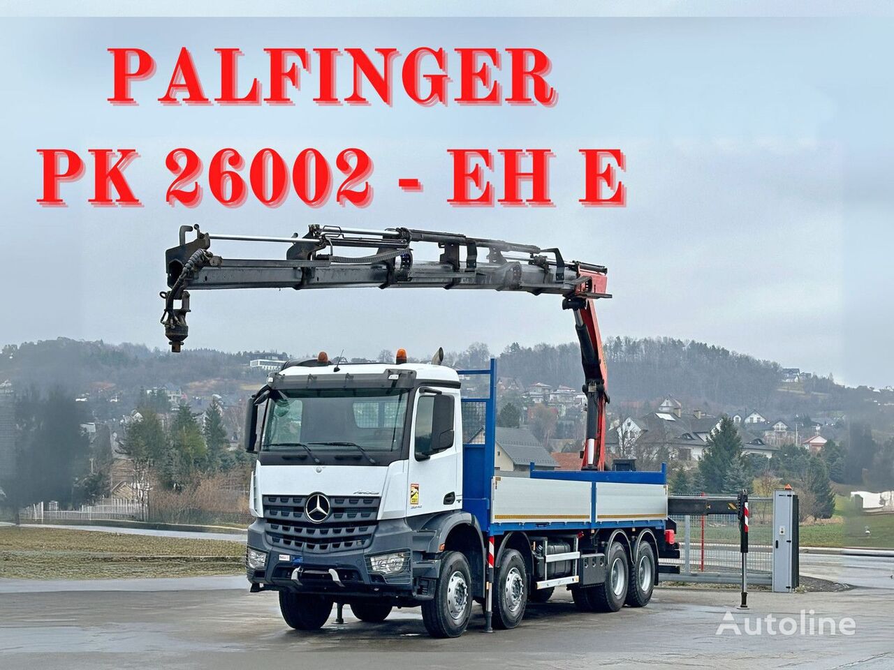 truk flatbed Mercedes-Benz AROCS 3242* PK 26002 - EH E + FUNK * 8x4 * TOP