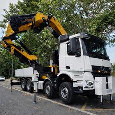 Mercedes-Benz AROCS 4451 Grua EFFER 1400HP-9 + JIB 260 cami&oacute;n caja abierta