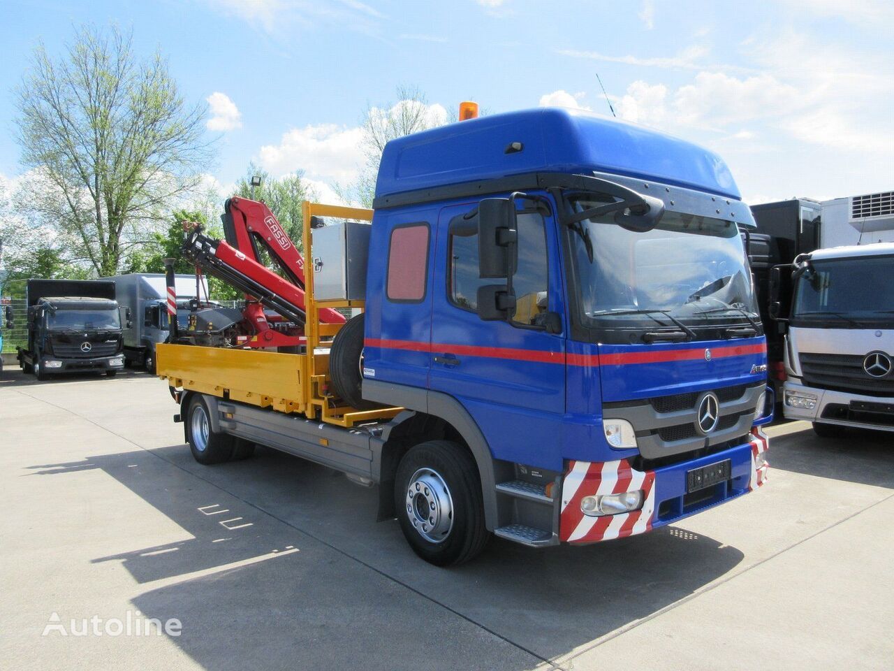 Mercedes-Benz ATEGO 1224 L  kamion s ravnom platformom