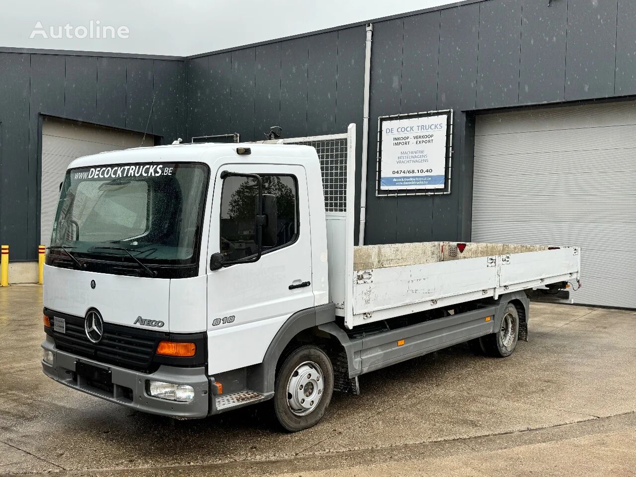 бортовой грузовик Mercedes-Benz ATEGO 818 OPENLAADBAK 2004