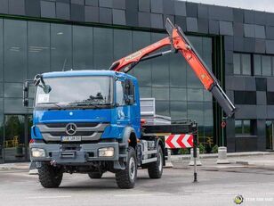 Mercedes-Benz AXOR 1829 4x4 Palfinger PK 8501 Crane flatbed truck
