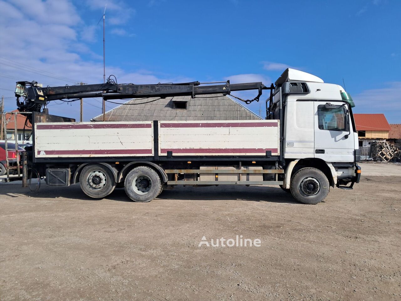 Mercedes-Benz Actros 2540 MP 1 flatbed truck