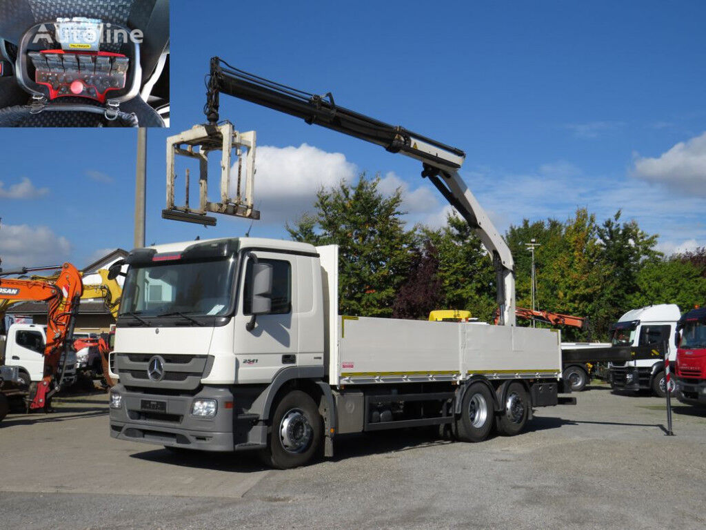 Mercedes-Benz Actros 2541 camión caja abierta