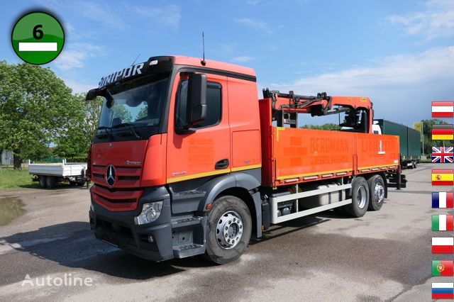 Mercedes-Benz Actros 2545  camión caja abierta