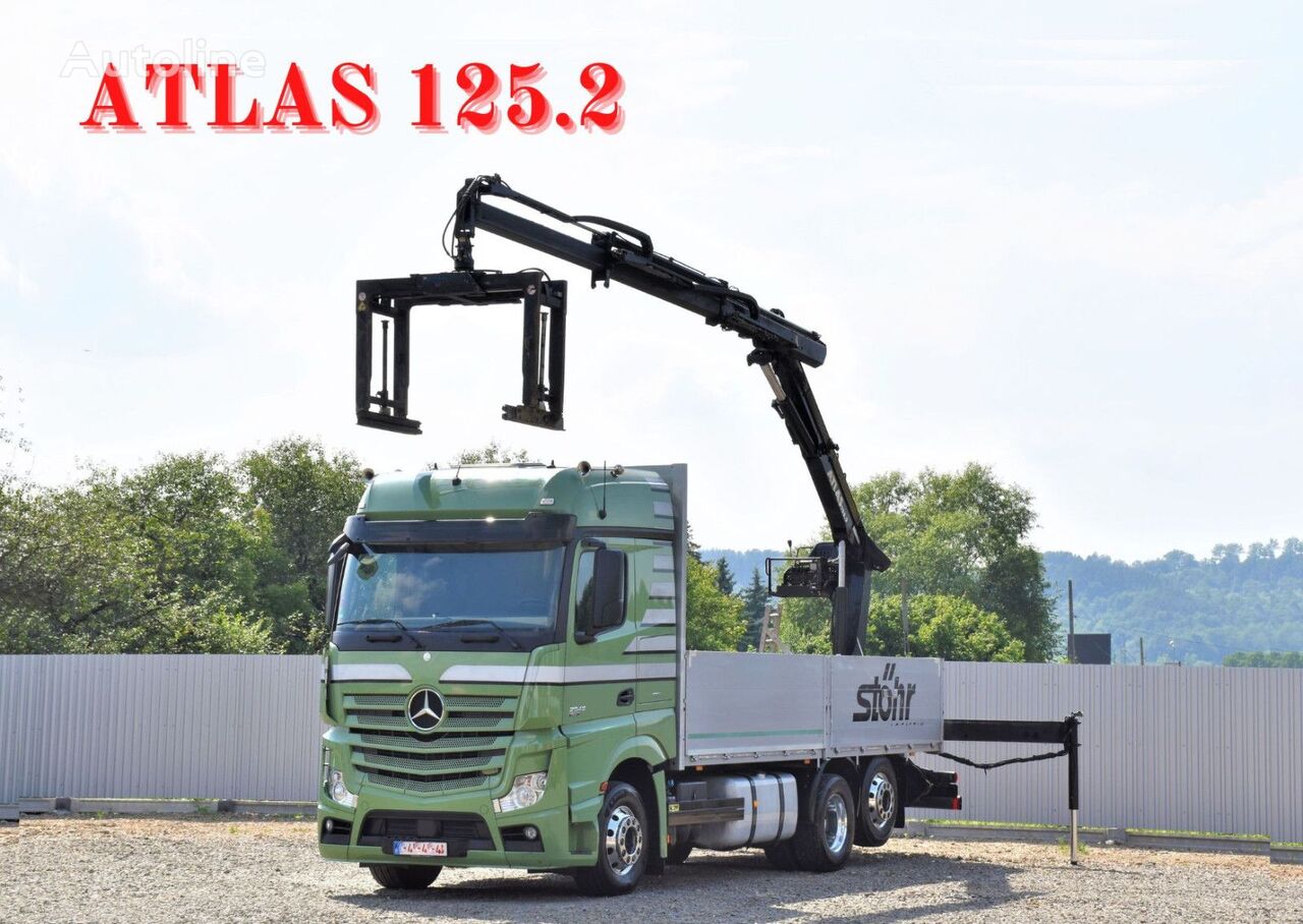 Mercedes-Benz Actros 2545  kamion s ravnom platformom