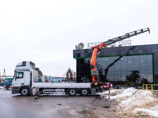 Mercedes-Benz Actros 2546 6x2 Palfinger PK 53002 Crane Winch flatbed truck