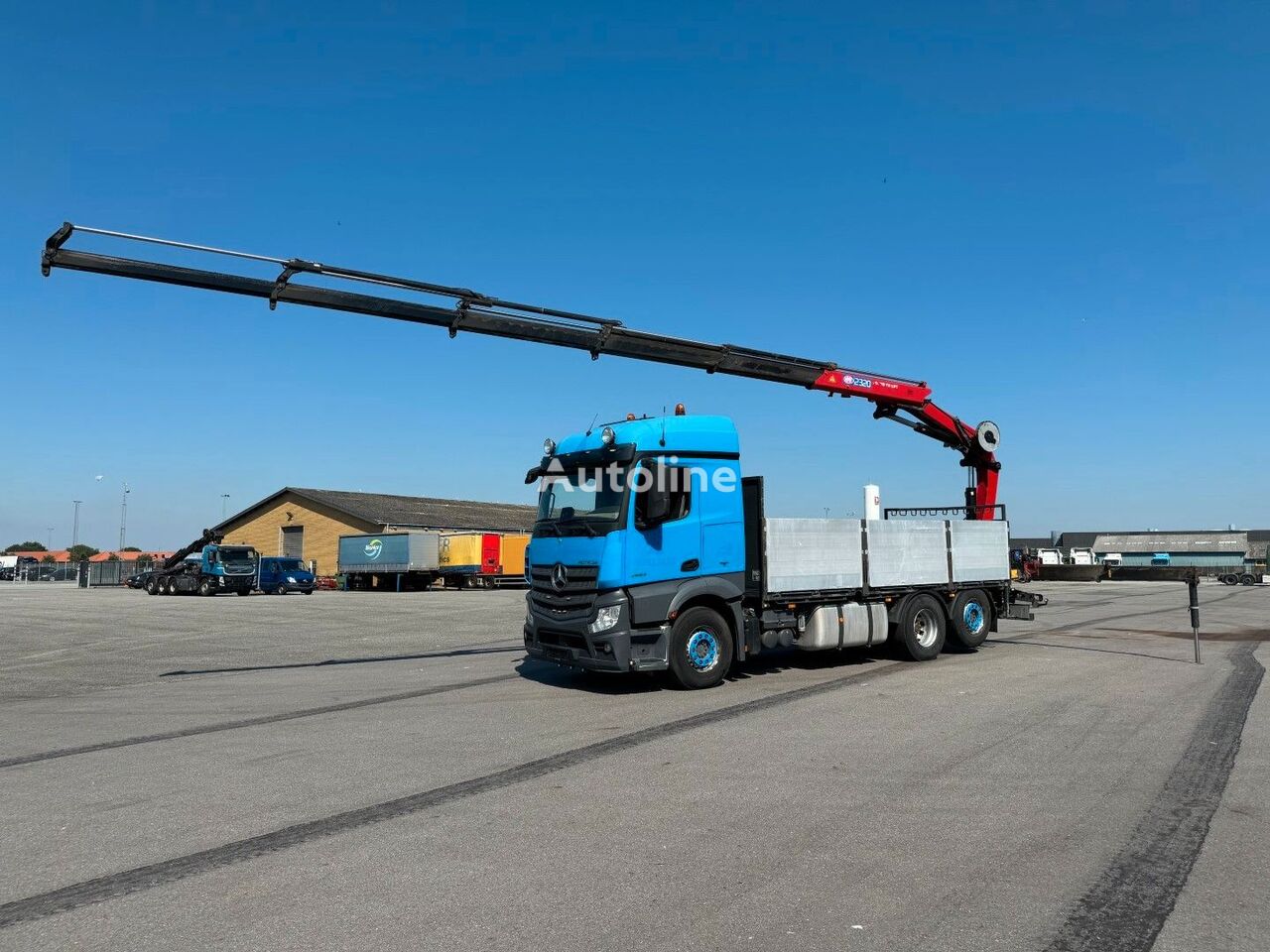 Mercedes-Benz Actros 2553 6x2 / HMF 2320 K5 Year 2021 açık kasa kamyon