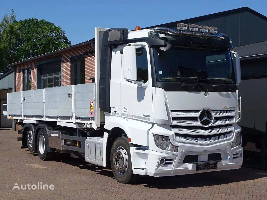 бортова вантажiвка Mercedes-Benz Actros 2635 OPEN LAADBAK CAMERA 380dKM