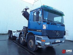 camion plateau Mercedes-Benz Actros 3235 hiab 166d-3