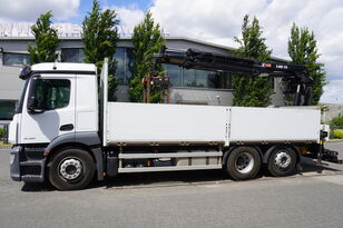 бортова вантажівка Mercedes-Benz Antos 2540 6&times;2 / 170 tho. km / HDS HIAB X-Duo 178