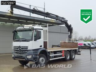 camion pianale Mercedes-Benz Arocs 2636 6X4 144 E-3 Hipro Remote Full Steel Euro 6