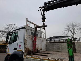 شاحنة مسطحة Mercedes-Benz Arocs 2640 / 6X4 / BOG AXLE / FULL-STEEL / HIAB X-HIDUO 188 B-3