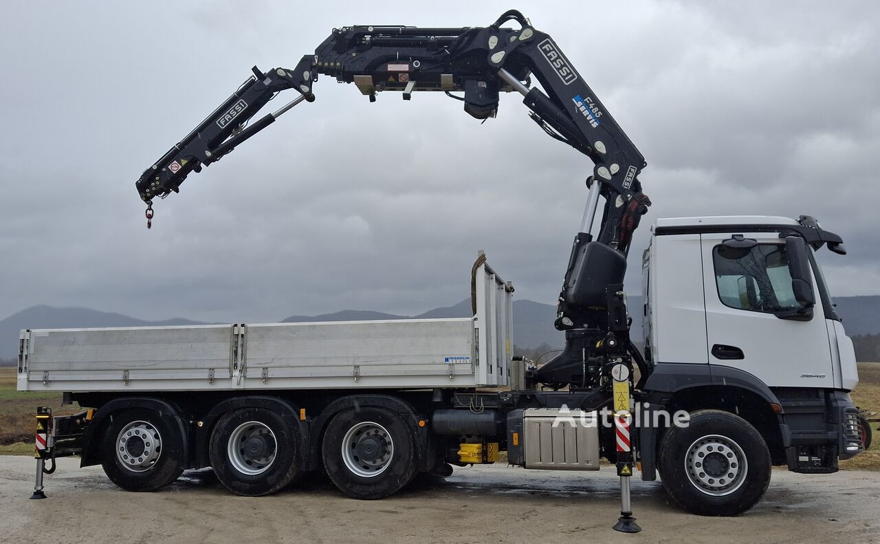 Camion plateau Mercedes-Benz Arocs 3646 - Autoline