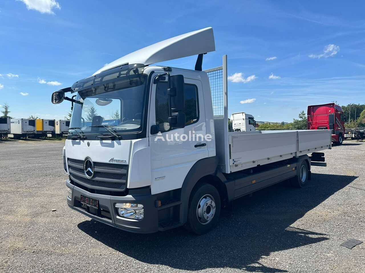 novi Mercedes-Benz Atego 1018 L / klappwände kamion s ravnom platformom