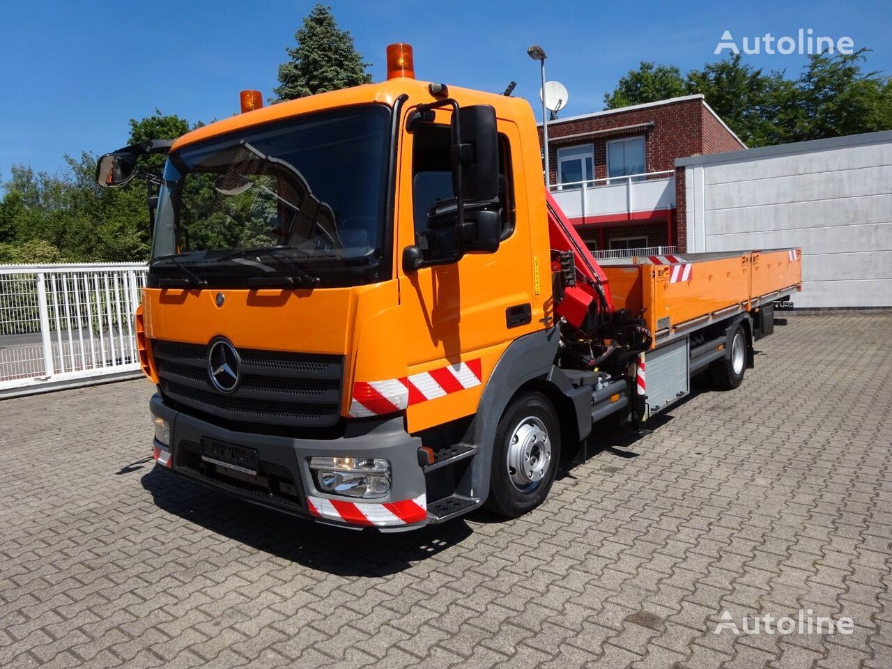 nákladní vozidlo valník Mercedes-Benz Atego 1024