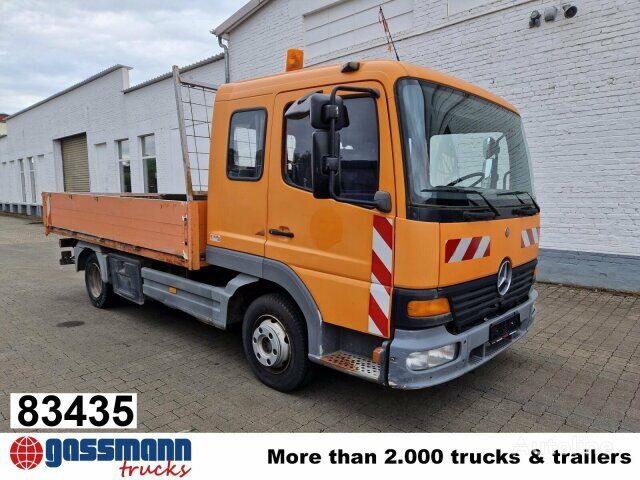 Mercedes-Benz Atego 815 4x2, 2x AHK kamion s ravnom platformom