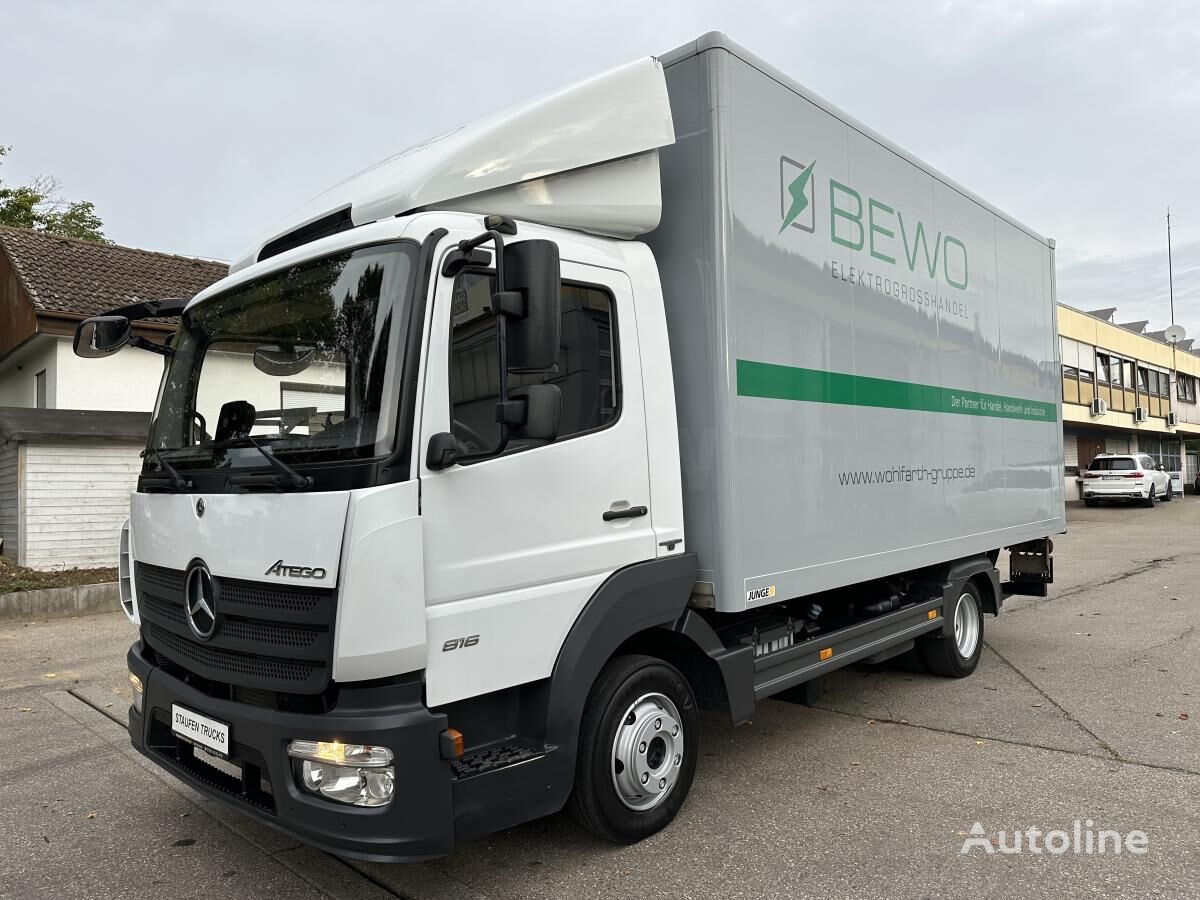 Mercedes-Benz Atego 816 L 5,2 m Koffer LBW neue Kupplung! Pritsche LKW