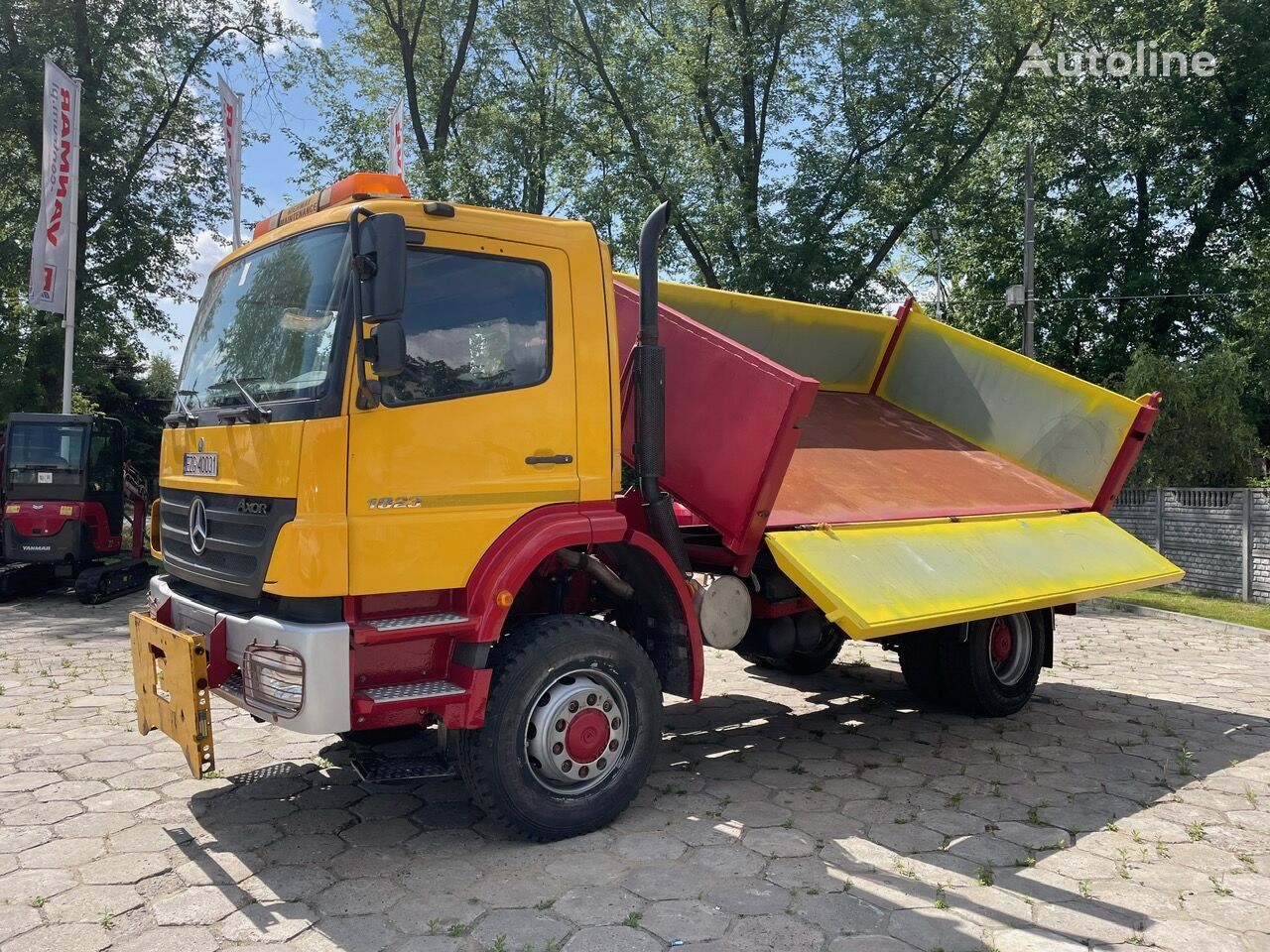 bortinis sunkvežimis Mercedes-Benz Axor