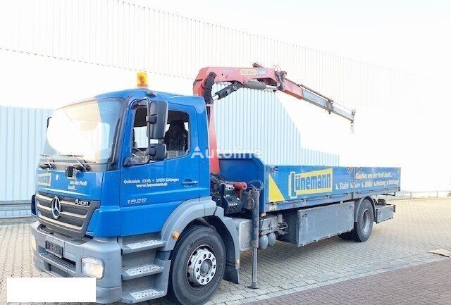 Mercedes-Benz Axor 1828L flatbed truck