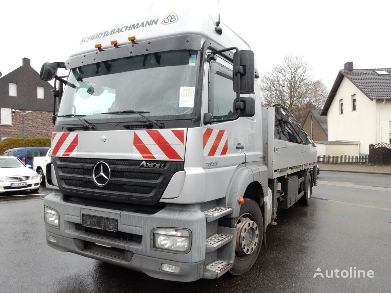 Mercedes-Benz Axor 1833 L flatbed truck