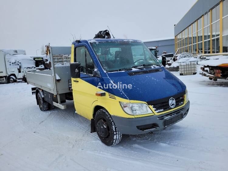 Mercedes-Benz – BENZ SPRINTER 616CDI HIAB 027-2 Crane フラットベッドトラック