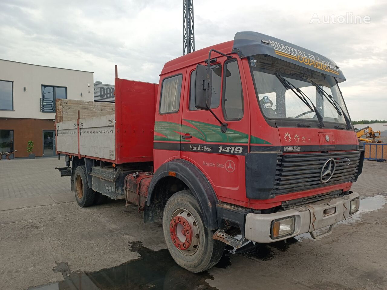 бортовой грузовик Mercedes-Benz SK 1419