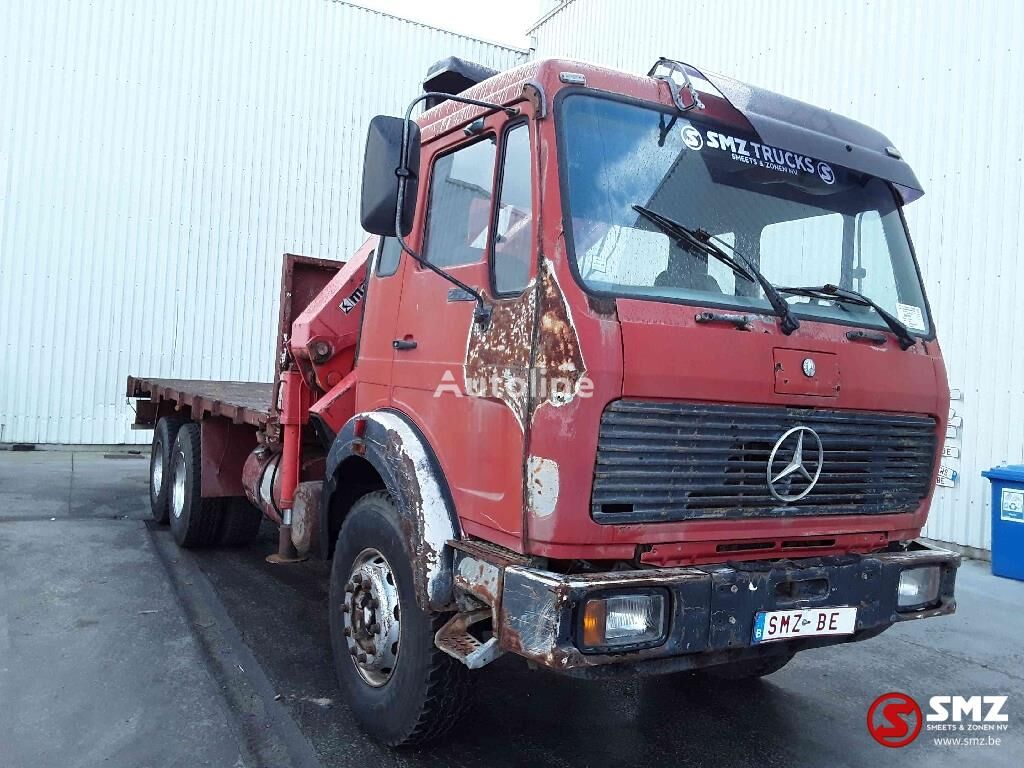 Mercedes-Benz SK 2635 6x4 +marrek 1703 kamion s ravnom platformom