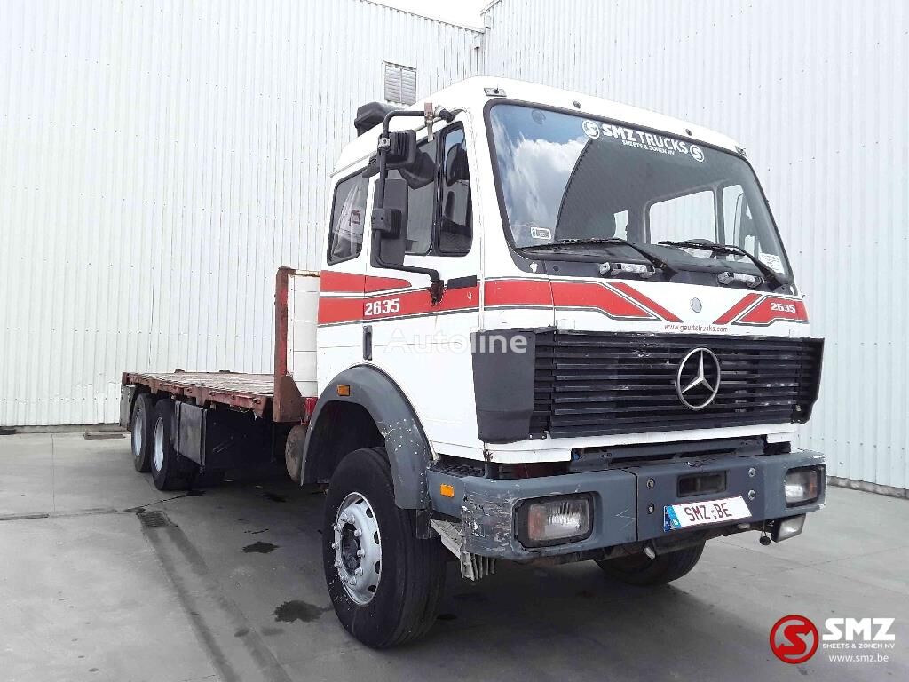 Mercedes-Benz SK 2635 manual big cabine フラットベッドトラック