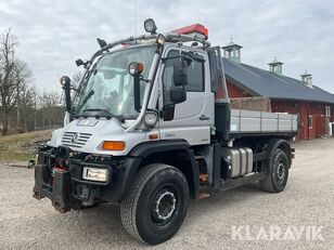 ciężarówka burtowa Mercedes-Benz Unimog U500 Blue Tech 4