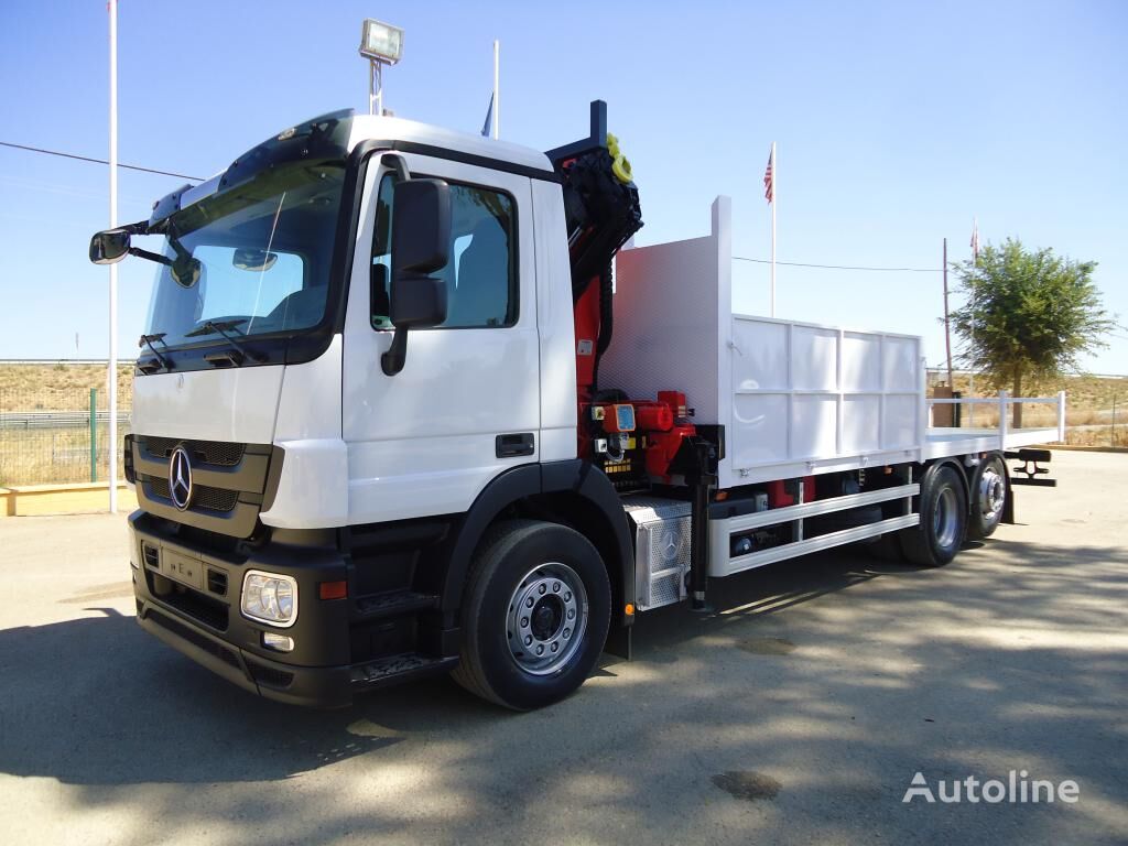 truk flatbed Mercedes-Benz actros 25 32