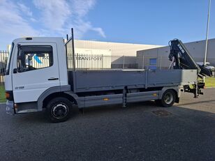 бортовой грузовик Mercedes-Benz atego 815 hiab 085 kraan