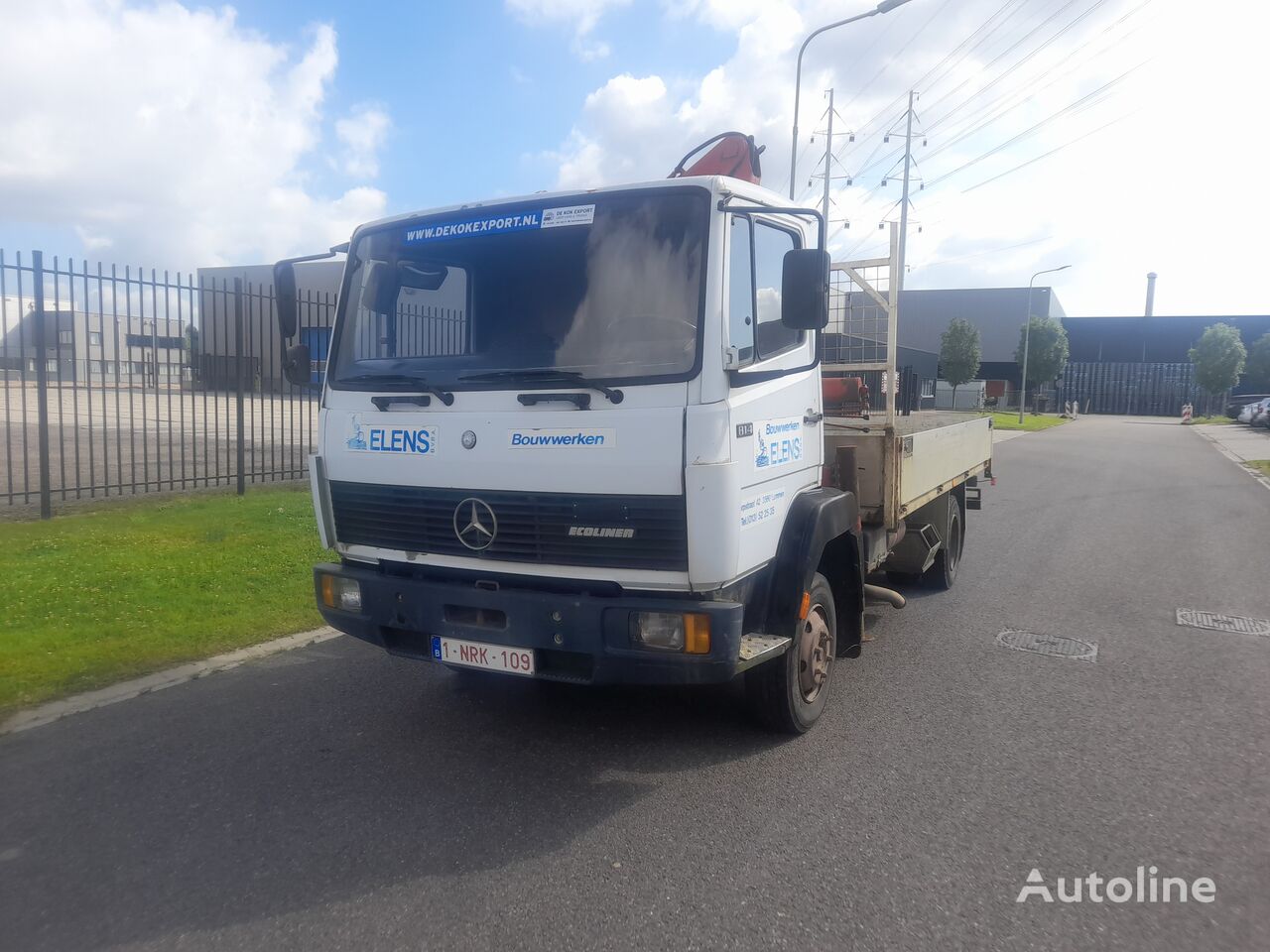 camião de caixa aberta Mercedes-Benz mercedes 814