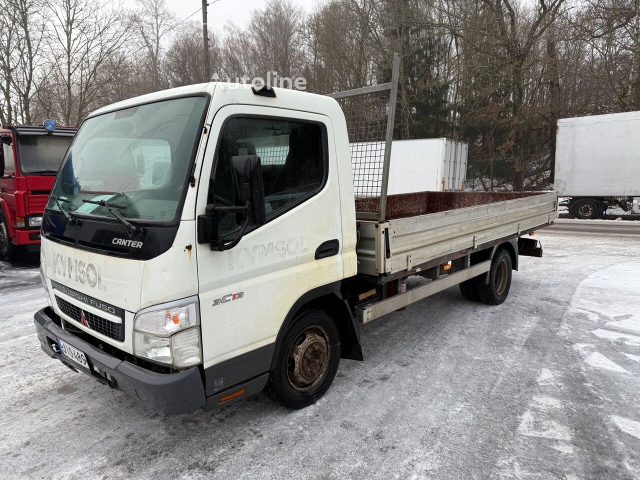 бортовой грузовик Mitsubishi Canter Fuso 3C13 160.000 km klima/ ac