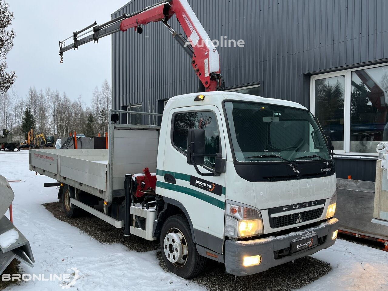 dropside camion Mitsubishi Fuso Canter