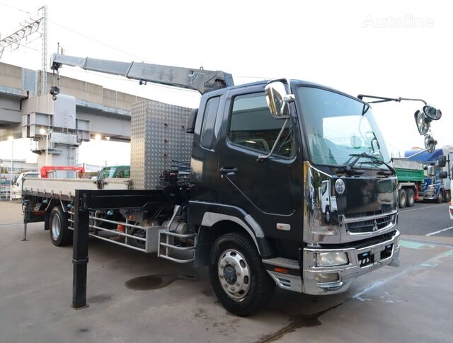 Mitsubishi Fuso fighter Tadano Crane equipped trucks camión caja abierta