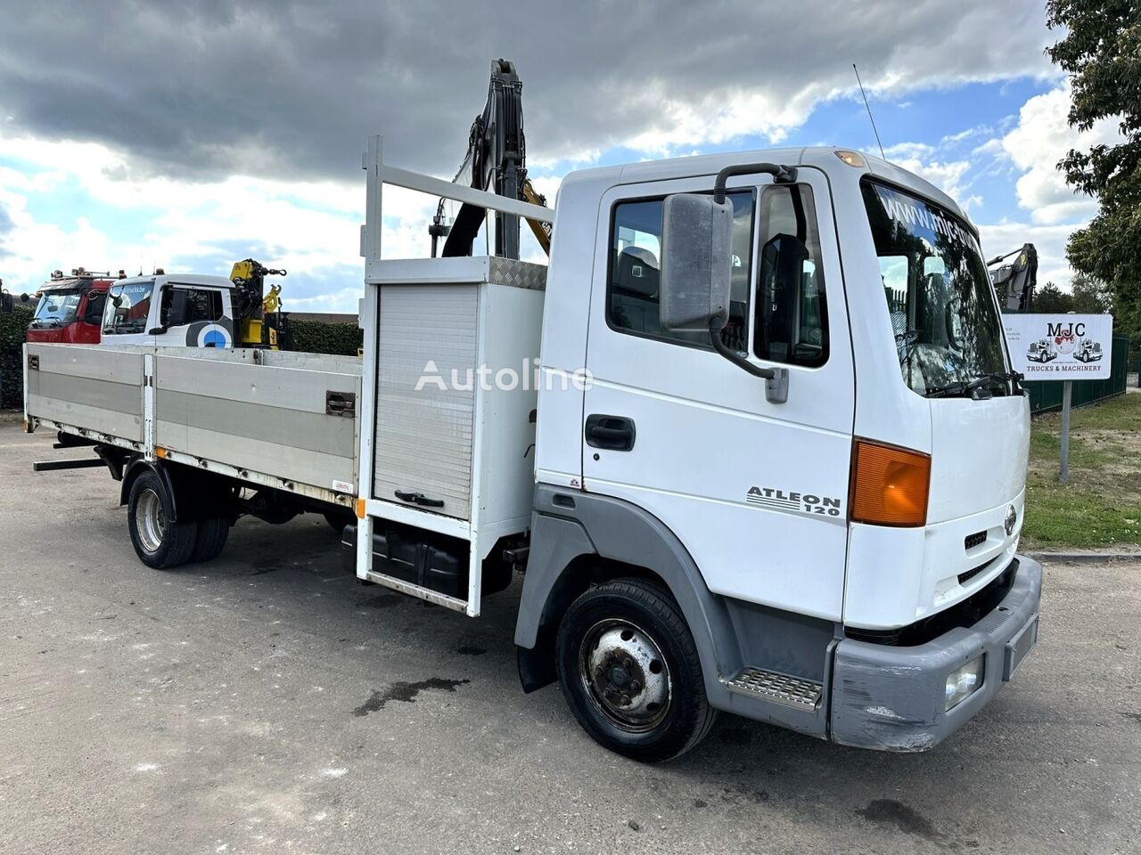 Nissan ATLEON 120 PICK-UP - STEEL SPRING - MANUAL - BELGIAN TRUCK açık kasa kamyon