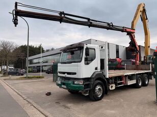 cami&atilde;o de caixa aberta Renault 370 DCI 6x4 + CRANE PALFINGER PK16502 + RADIO - EURO 3 - STEEL S