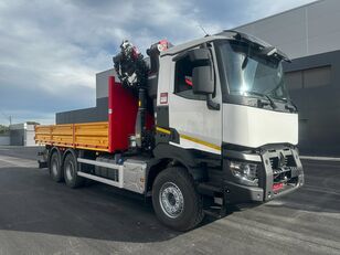 dropside camion Renault 430 PALFINGER 37002 TEC 7 nou