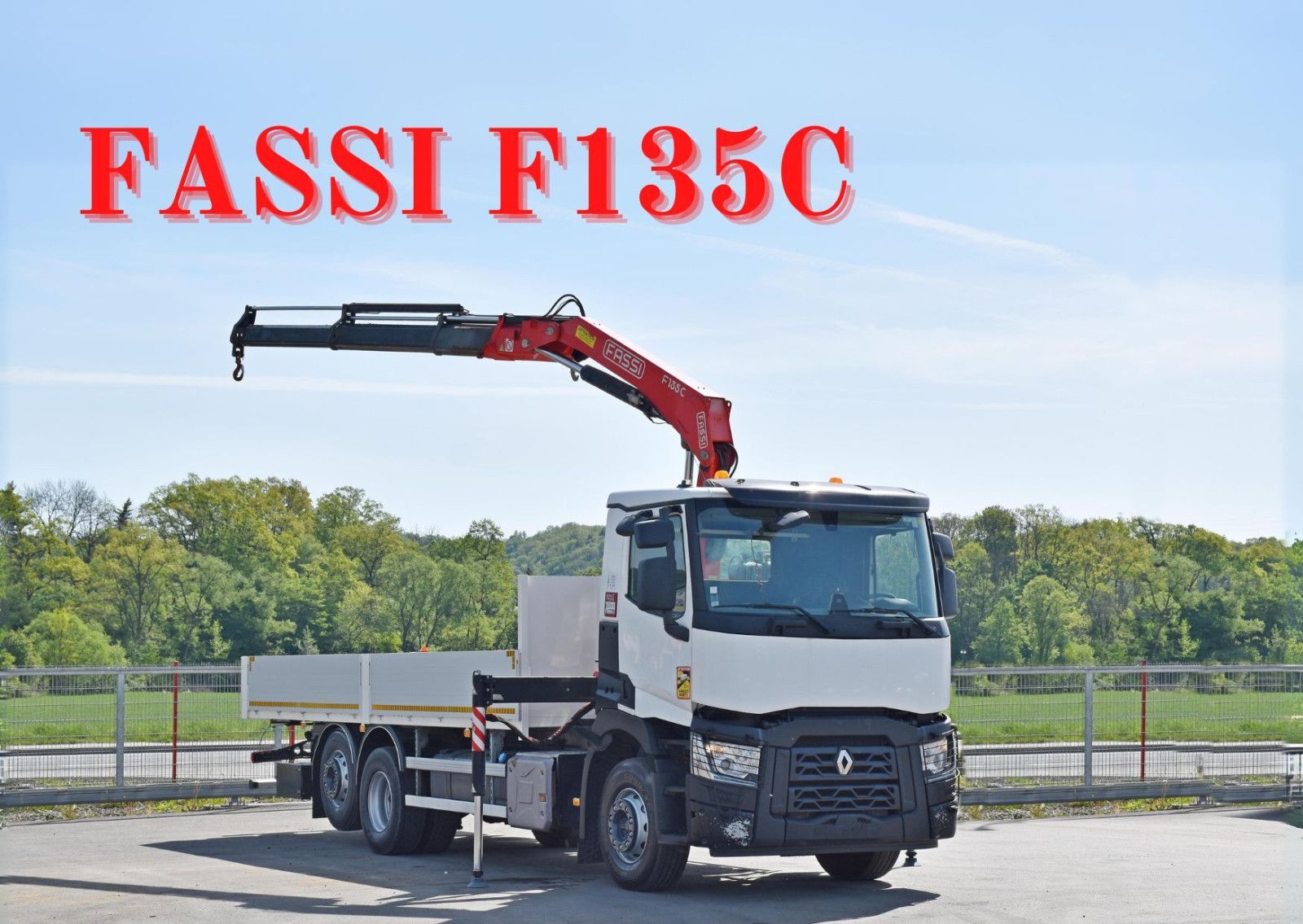 Renault C 380 flak lastbil