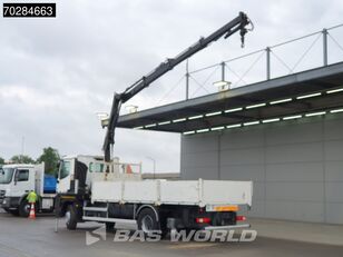Renault C 380 4X2 HIAB 122 B-3 HIDUO Kran Crane Steelsuspension Big-Axle flatbed truck