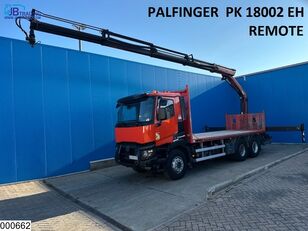 Renault C 380 6x4, EURO 6, Palfinger, Remote, Steel suspension Pritsche LKW