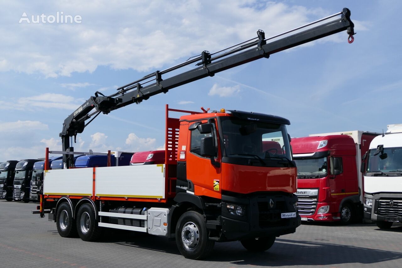 Renault C 430  camión caja abierta