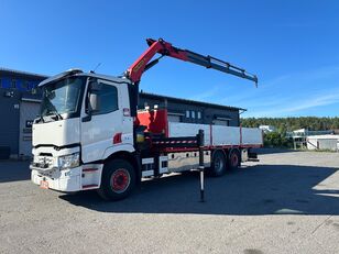 Renault C 460 6x2 flatbed truck