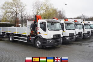 Renault C280 DTI 8 / FASSI crane 5.6 T / 560 MTH / Remote control / Rota flatbed truck