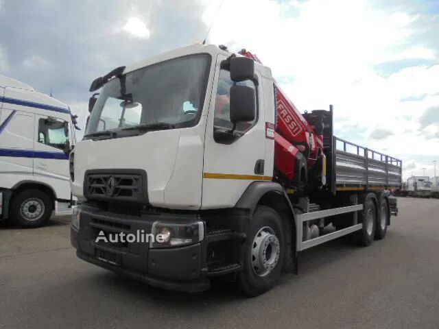 Dropside camion Renault C380 320 6X4 + FASSI F245 DEMO UNUSED NL KENTEKEN de vânzare | Autoline MD Dropside camion Renault C380 320 6X4 + FASSI F245 DEMO UNUSED NL KENTEKEN nou - Autoline