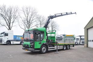 camion plateau Renault D 320 6X2 HIAB 111 ES-4 + REMOTE 161.692km