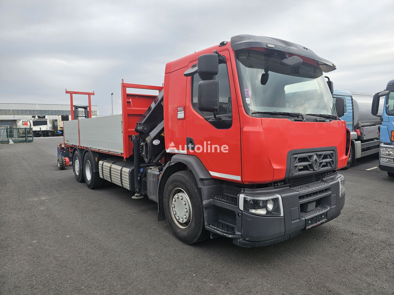 Renault D Wide 320  6x2 Lenk & Lift Achse Pritsche LKW