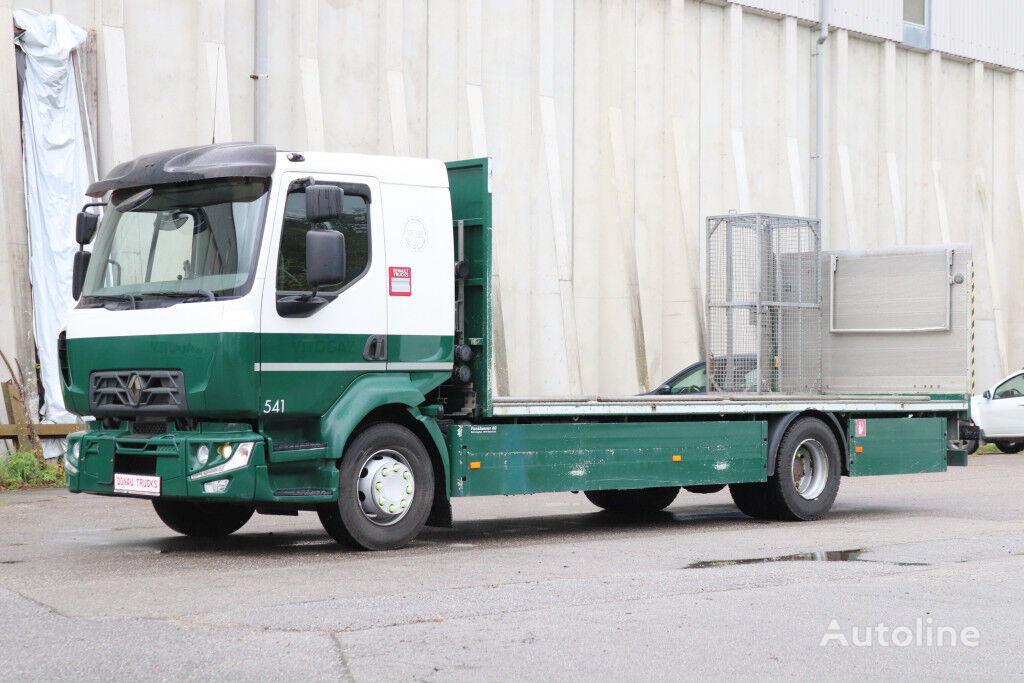 Renault D16.280 ADR LBW Transport von Gas Flaschen 16t flatbed truck