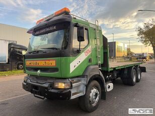 شاحنة مسطحة Renault Kerax 385 Full Steel - Manual - Airco - Manual Pump