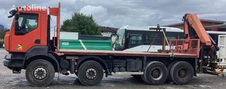 Renault Kerax 430 flatbed truck